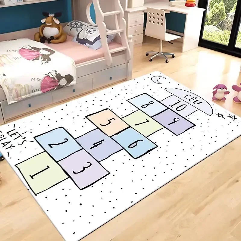 Tapis chambre enfant | Marelle