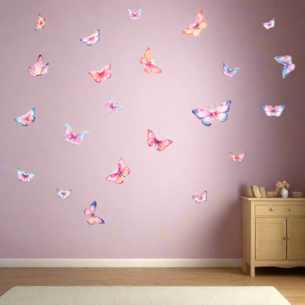 Décoration Murale - ButterfliesSticker™ - MultiColore - Mon Cocon Bébé