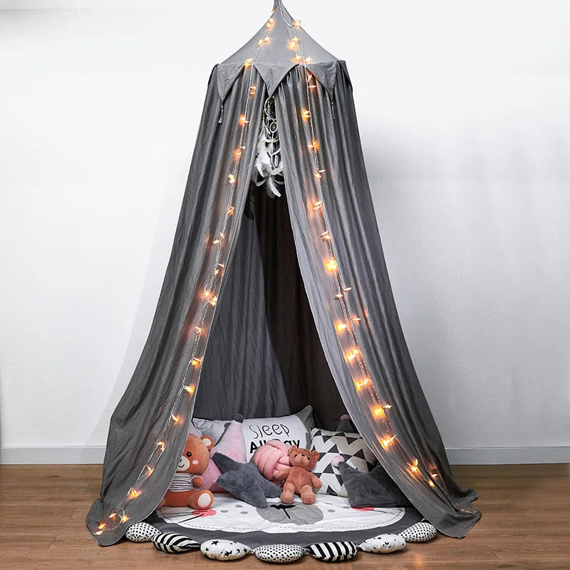 Ciel de lit Bébé | Gris