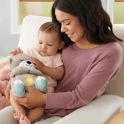 Doudou Bébé | Loutre Respirant Doux Gris