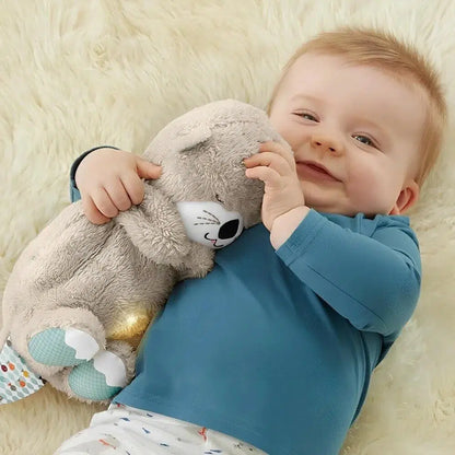 Doudou Bébé | Loutre Respirant Doux Gris