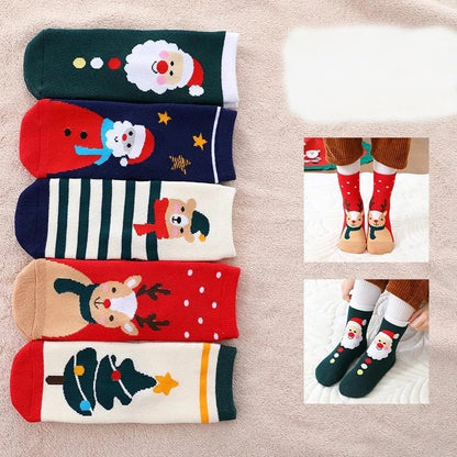 Chaussettes de Noel | 5 Paires Hiver