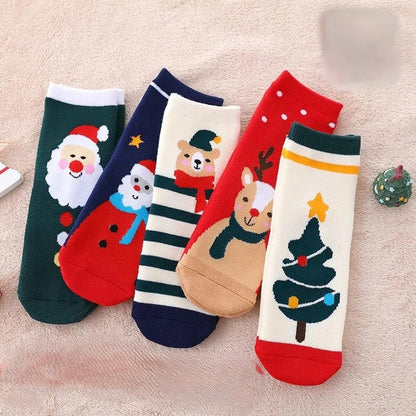 Chaussettes de Noel | 5 Paires Hiver