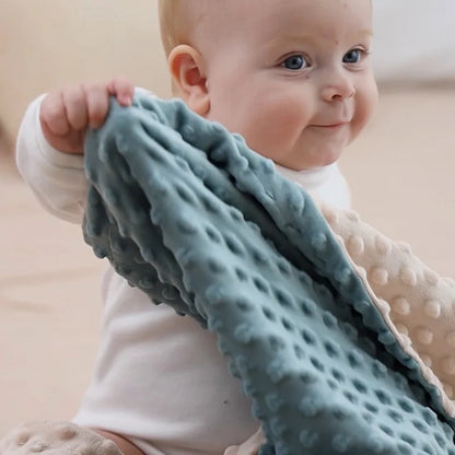 Couverture Bébé | Polaire Bleu