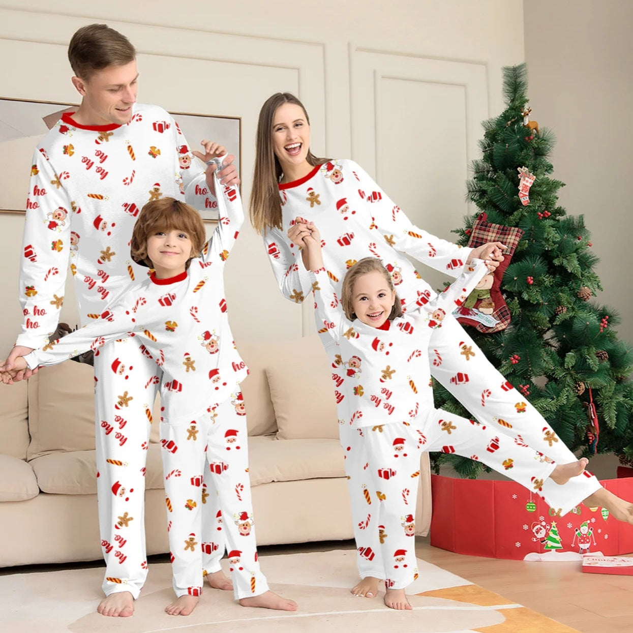 Pyjama Famille | Noël HoHoHo