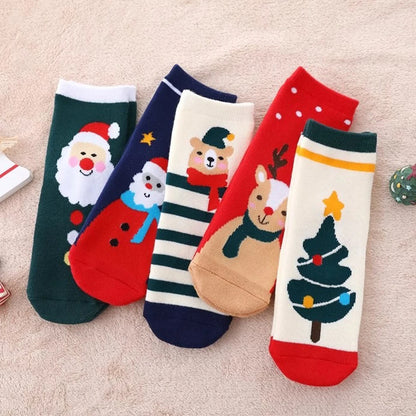 Chaussettes de Noel | 5 Paires Hiver