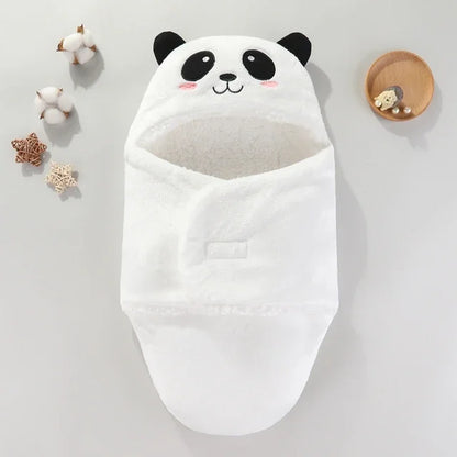 Couverture d'emmaillotage | Panda Blanc