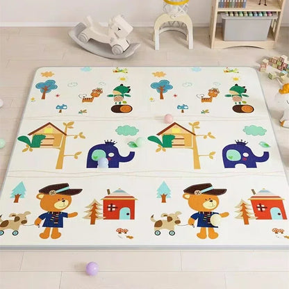 Tapis d'Eveil | Double face Nounours & Girafe