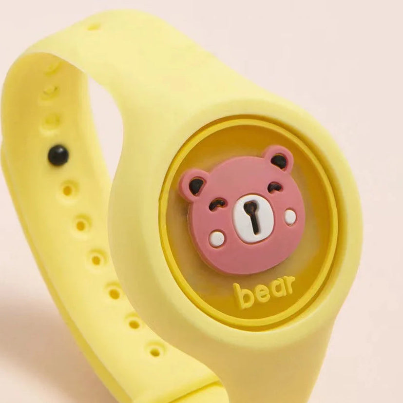 Bracelet Anti-Moustiques Enfant Lumineux à la Citronnelle |  Animaux