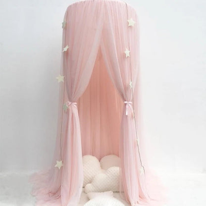 Ciel de lit Bébé - Rose - Mon Cocon Bébé