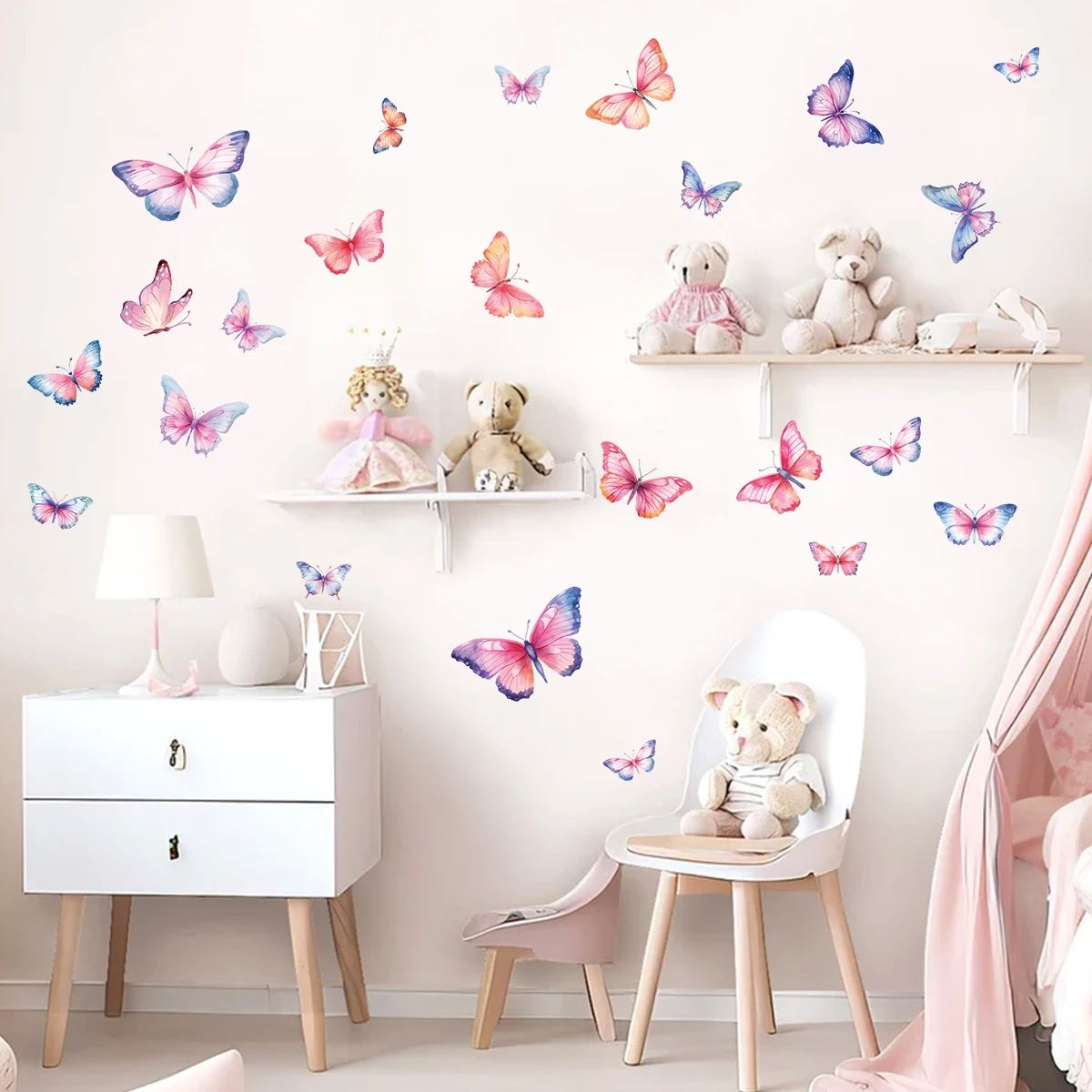 Décoration Murale - ButterfliesSticker™ - MultiColore - Mon Cocon Bébé
