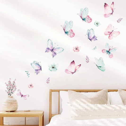 Décoration Murale - ButterfliesSticker™ - Vert - Mon Cocon Bébé