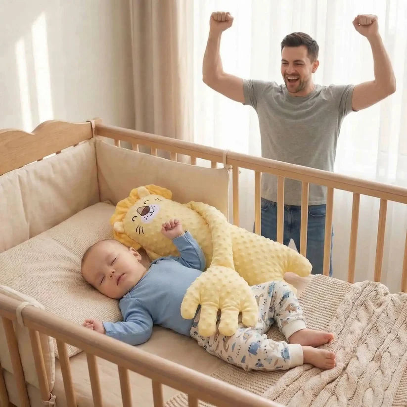 doudou bebe tapotement apaisant endormissement