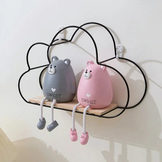 Étagère Murale Décorative - KidWallShelf™ - Noir - Mon Cocon Bébé