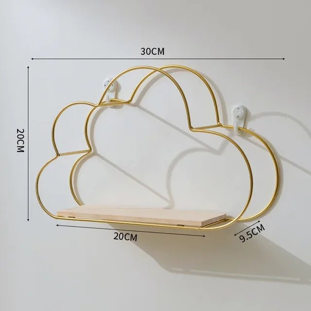 Étagère Murale Décorative - KidWallShelf™ - Or - Mon Cocon Bébé
