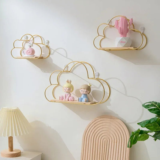 Étagère Murale Décorative - KidWallShelf™ - Or - Mon Cocon Bébé