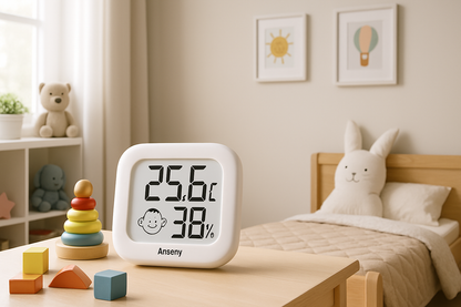 Mini Thermomètre / Hydromètre LCD