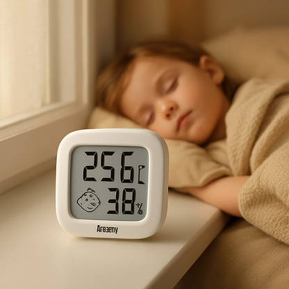 Mini Thermomètre / Hydromètre LCD