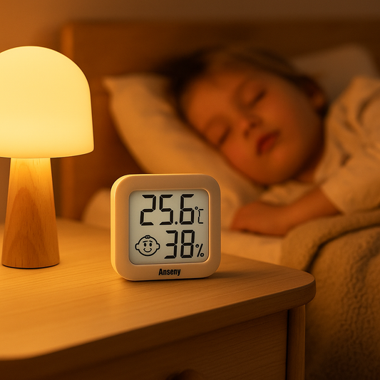 Mini Thermomètre / Hydromètre LCD
