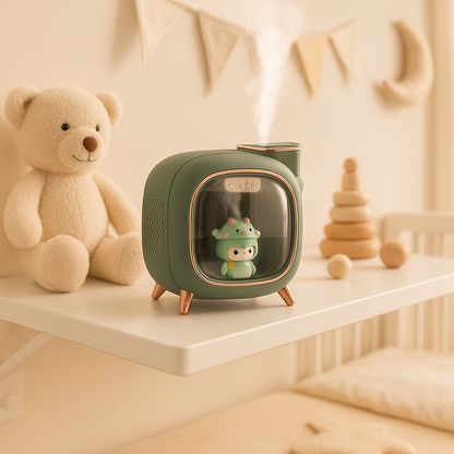 Humidificateur d’Air Bébé Silencieux | Rétro