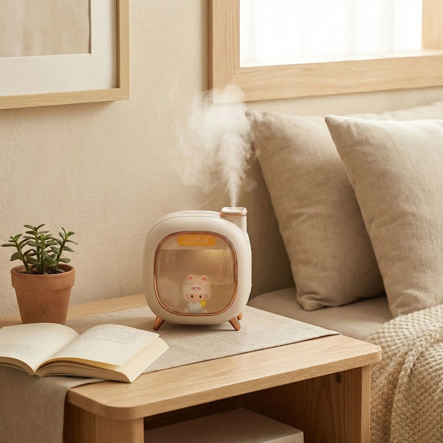 Humidificateur d’Air Bébé Silencieux | Rétro