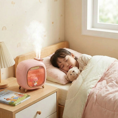 Humidificateur d’Air Bébé Silencieux | Rétro