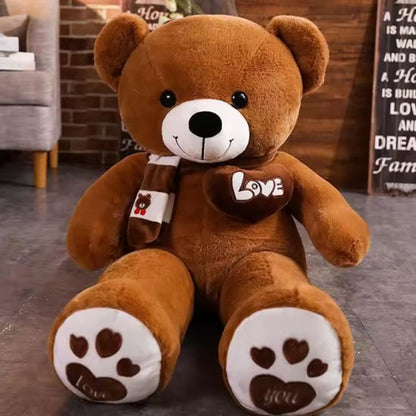 Géant Ours en Peluche | Coeur
