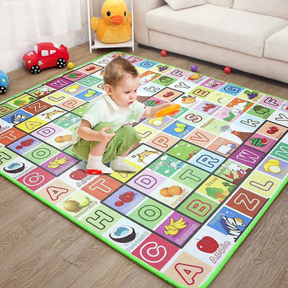 Tapis d'éveil | Double Face Alphabet & Océan