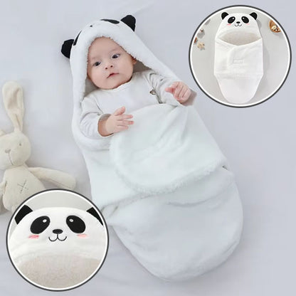 Couverture d'emmaillotage | Panda Blanc
