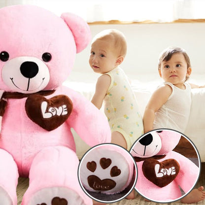 Géant Ours en Peluche | Coeur